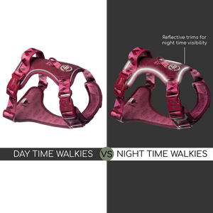 Tough Trails™ Harness - Walkies Ready® Mulberry