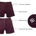 Lite Cycling Shorts - Mulberry