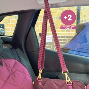 Car Seat Cover - Walkies Ready® Mulberry