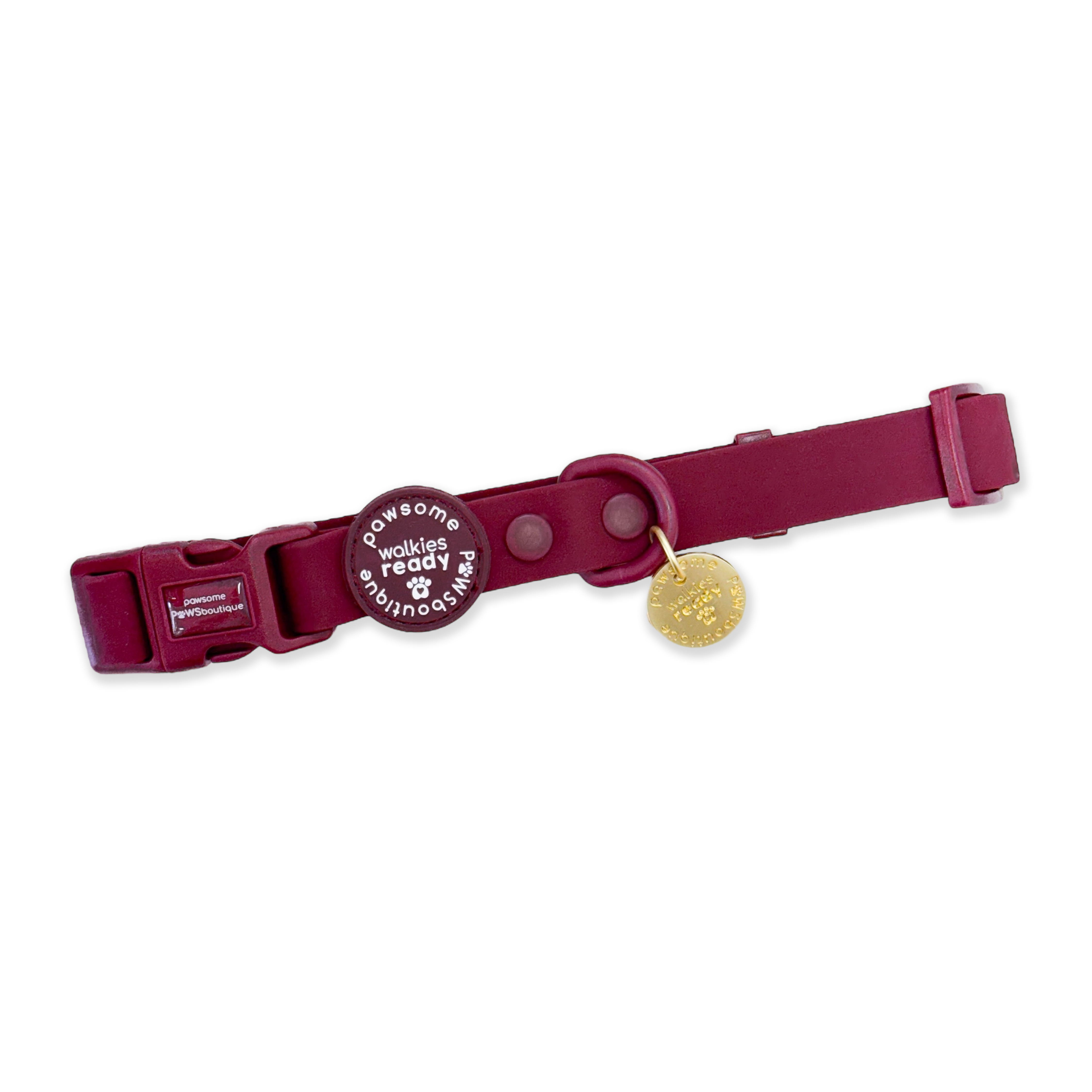 Waterproof Collar - Walkies Ready® Mulberry