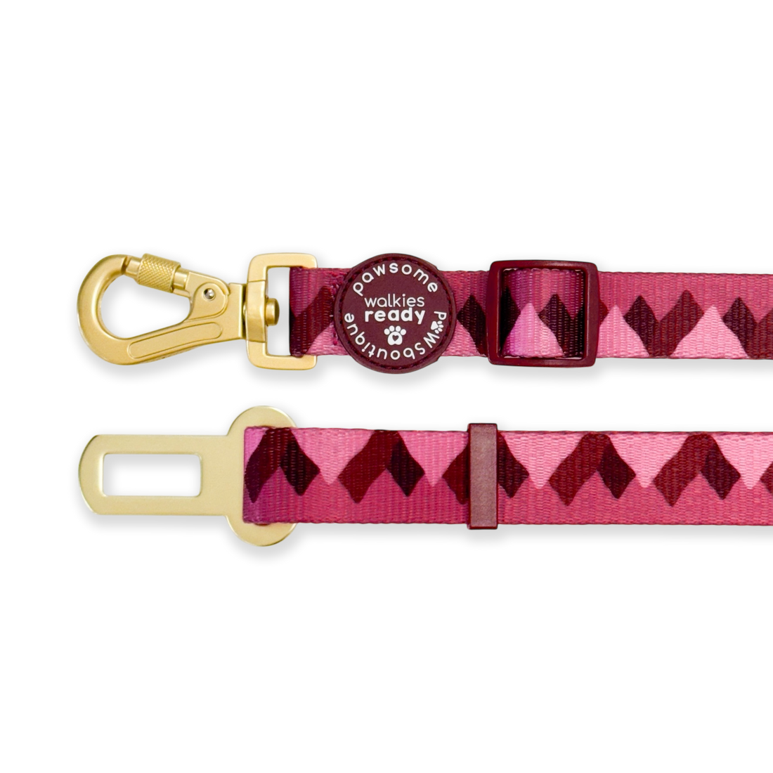 Walkies Ready® Seat Belt Restraint - Mulberry