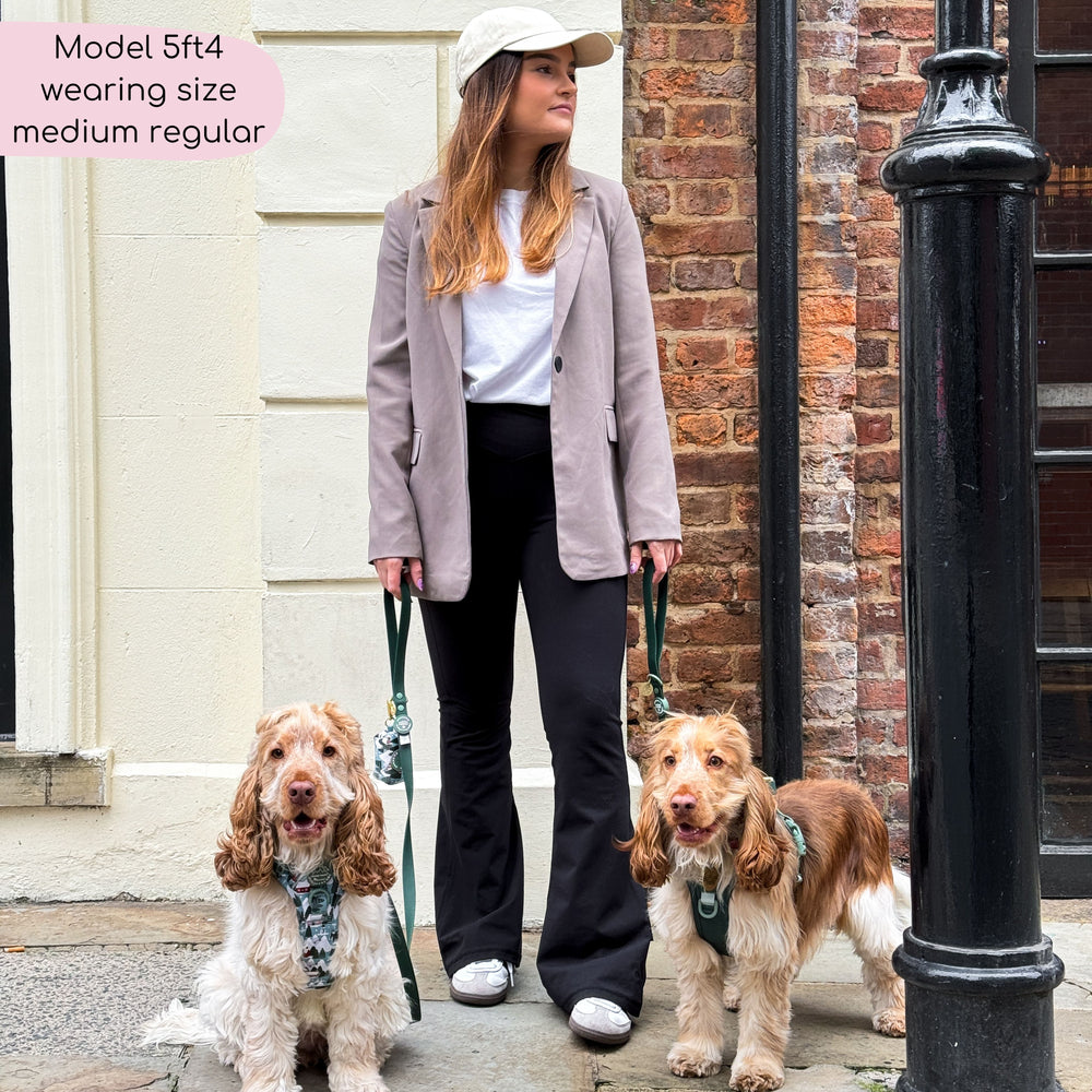 Flared Leggings - Black