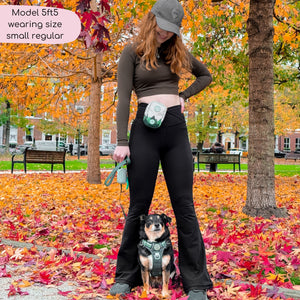 Flared Leggings - Black