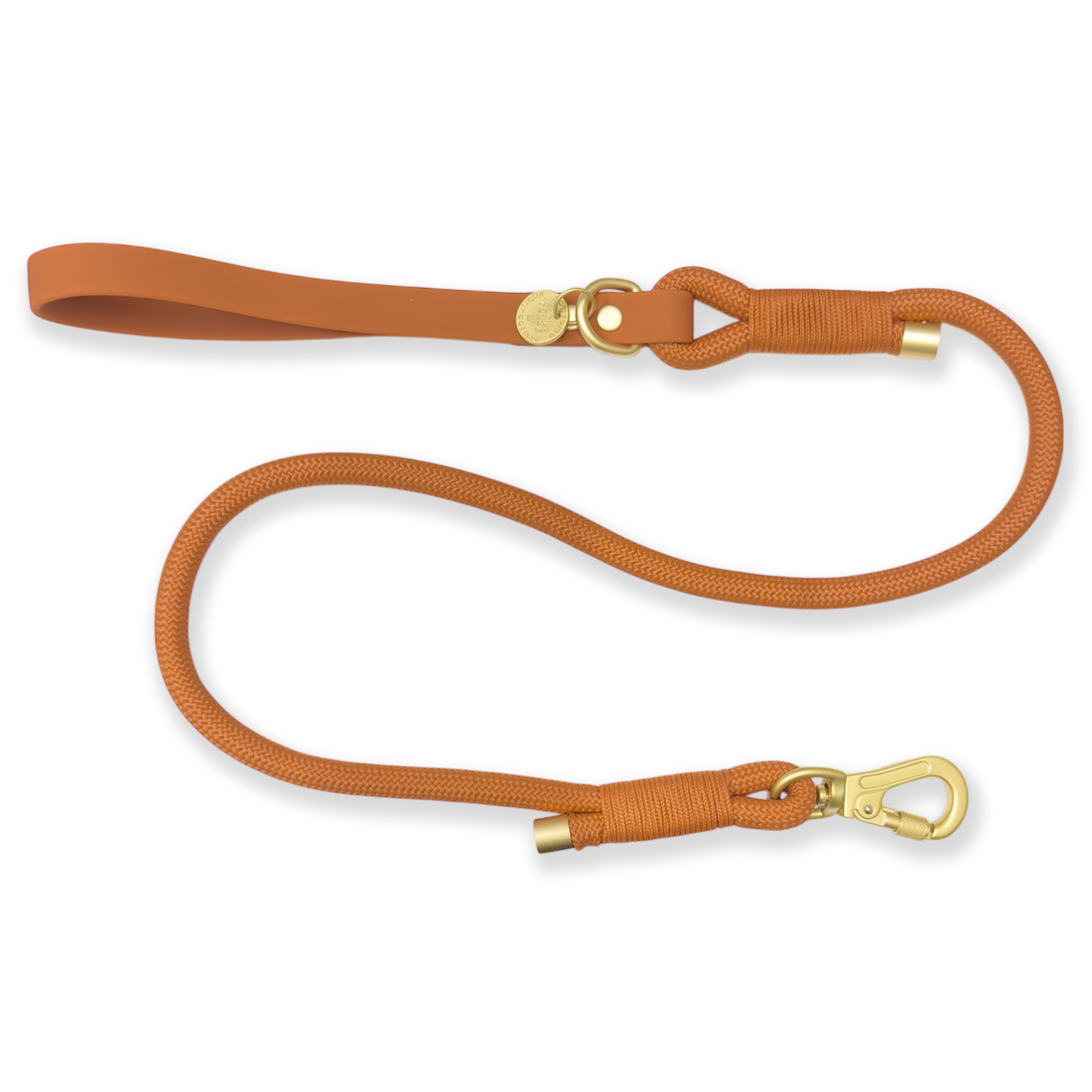4ft Rope Lead - Rust