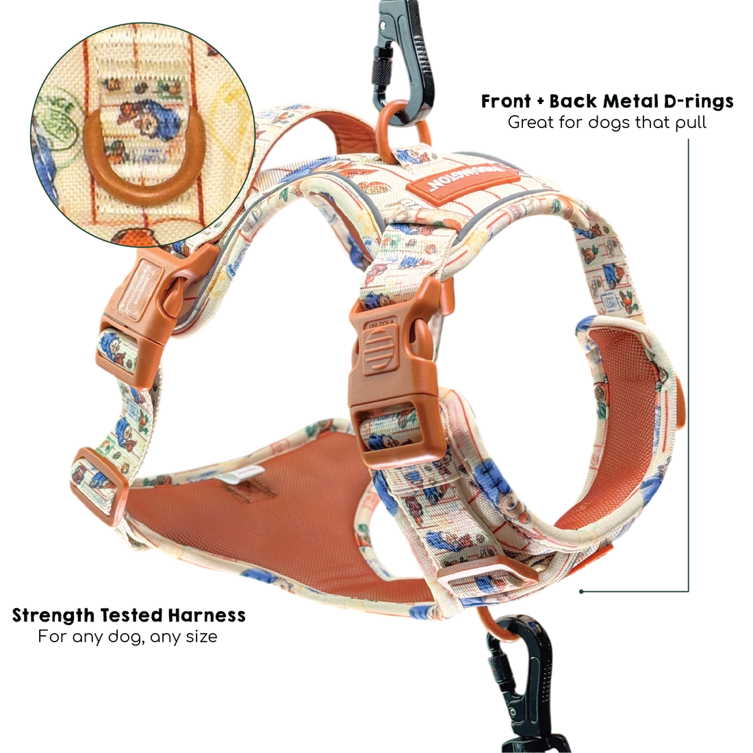 Paddington™ Tough Trails™ Harness - Peckish Paddington