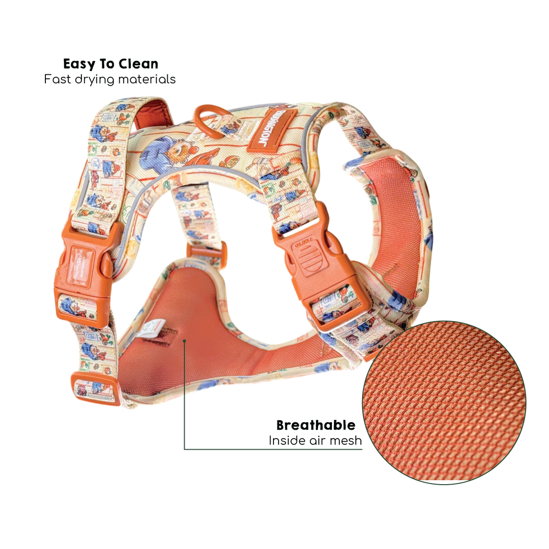 Paddington™ Tough Trails™ Harness - Peckish Paddington