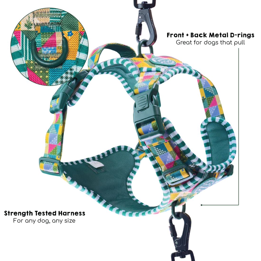 Tough Trails™ Harness -  Patchwork