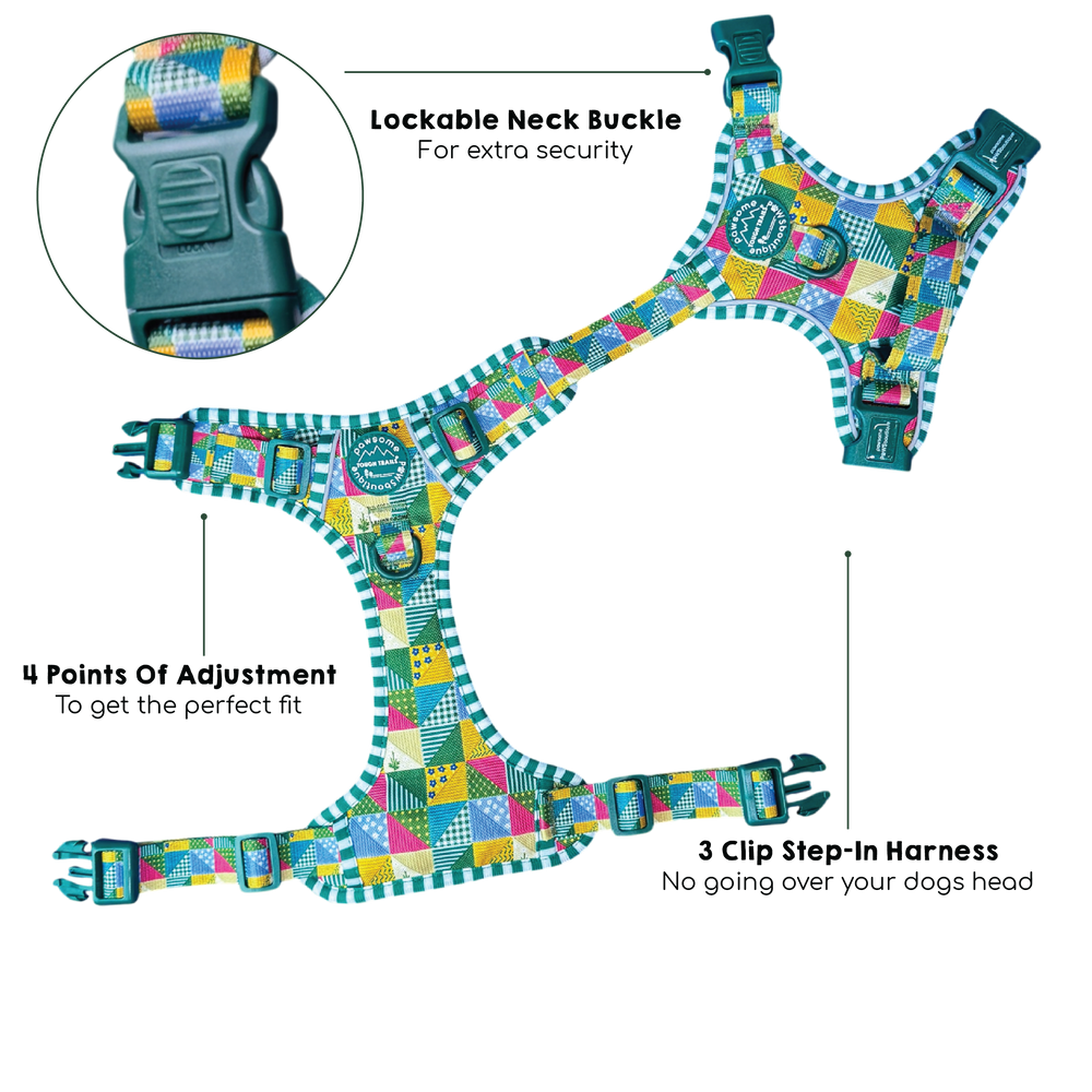 Tough Trails™ Harness -  Patchwork