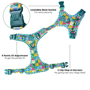 Tough Trails™ Harness -  Patchwork