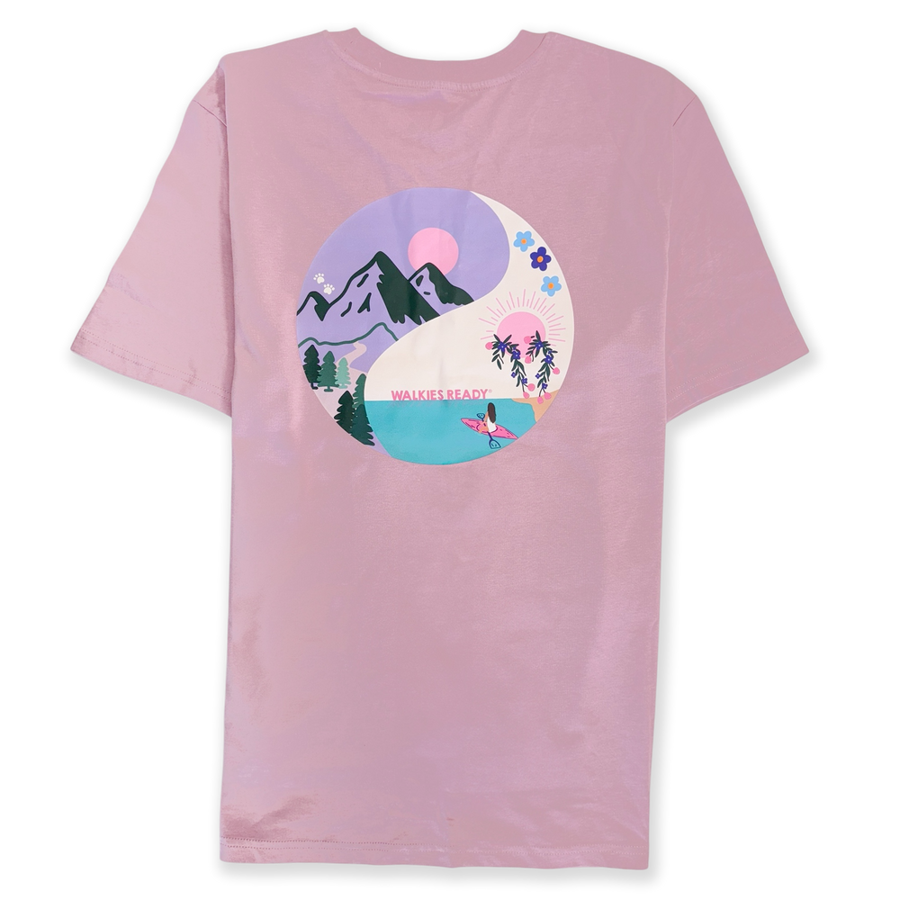 T-Shirt - Roaming Wild Dusky Pink