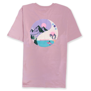 T-Shirt - Roaming Wild Dusky Pink