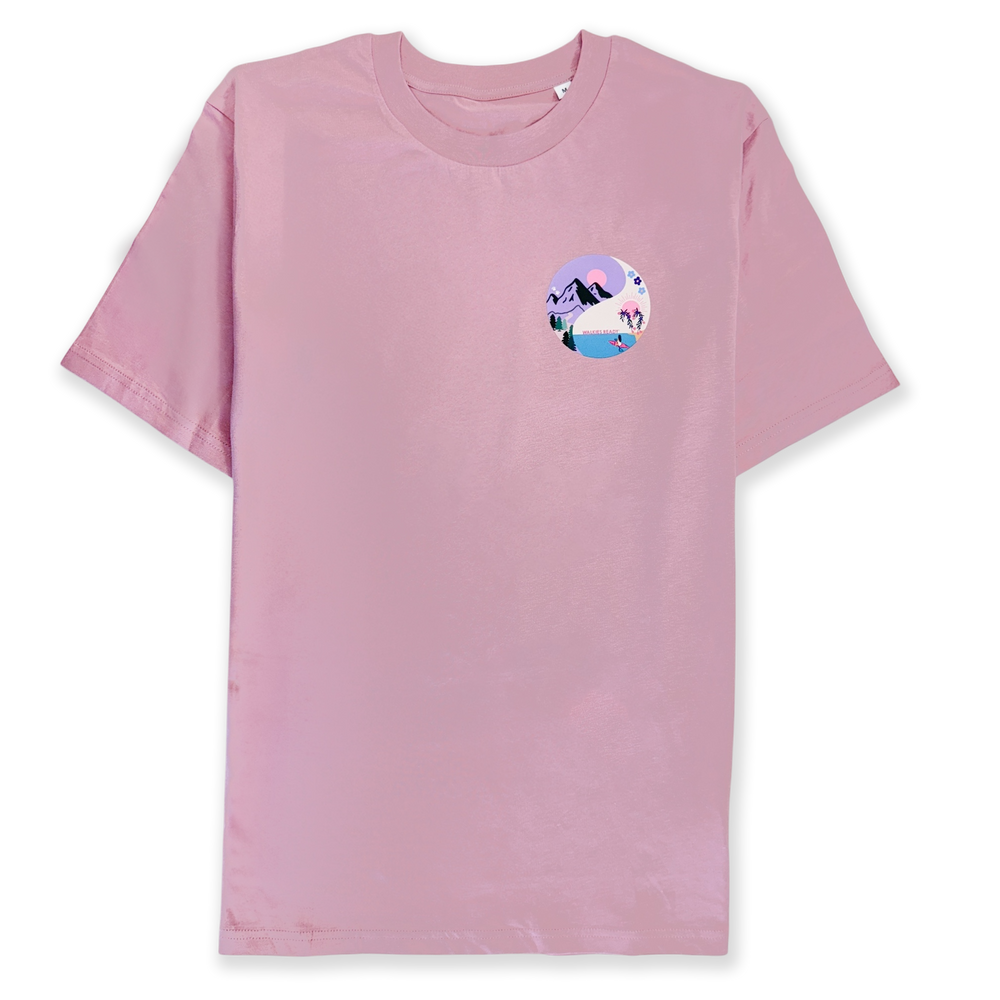 T-Shirt - Roaming Wild Dusky Pink