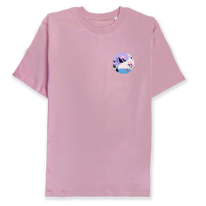 T-Shirt - Roaming Wild Dusky Pink