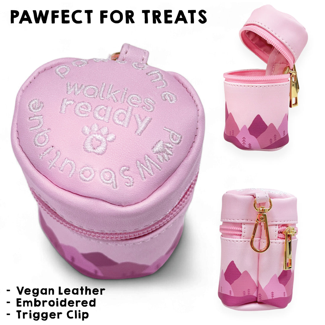 Treat Pouch - Walkies Ready® Raspberry Pink