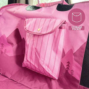 Car Seat Cover - Walkies Ready® Raspberry Pink