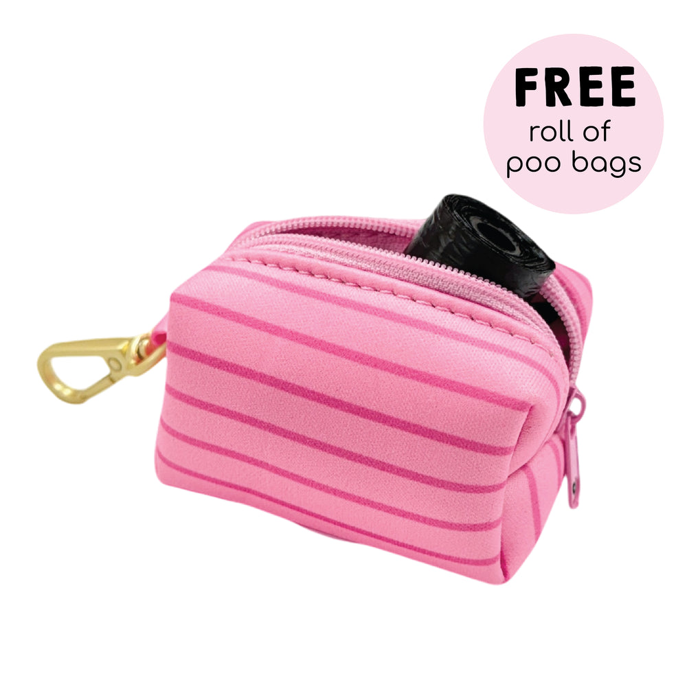 Poo Bag Holder - Walkies Ready® Raspberry Pink