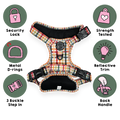Tough Trails™ Harness - Plaid Pup