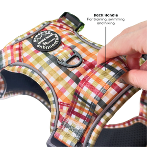 Tough Trails™ Harness - Plaid Pup