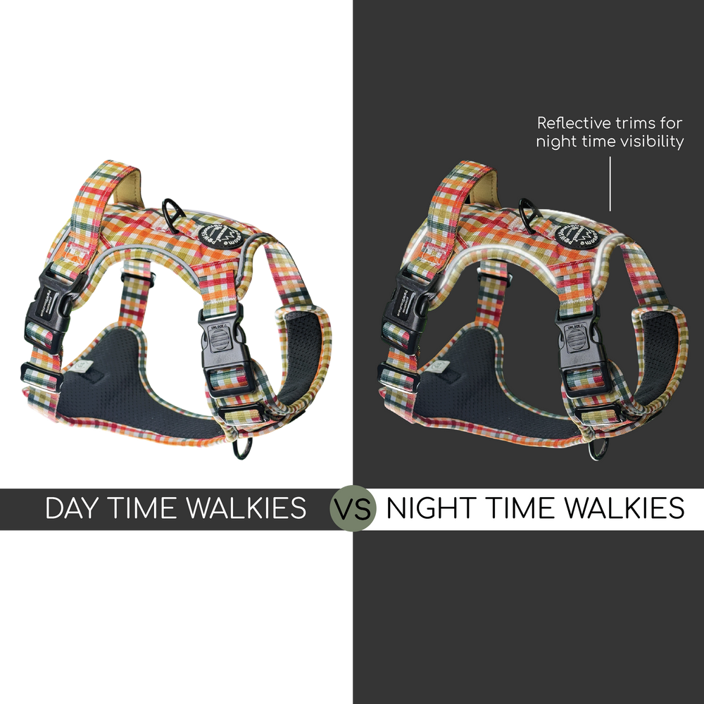 Tough Trails™ Harness - Plaid Pup
