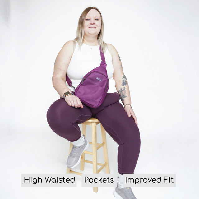 Walkies Ready® Leggings - Plum