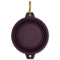 Collapsible Dog Bowl -Plum