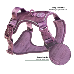 Tough Trails™ Harness - Walkies Ready® Plum