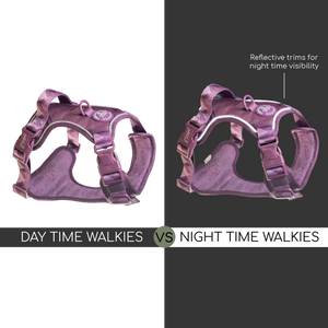Tough Trails™ Harness - Walkies Ready® Plum