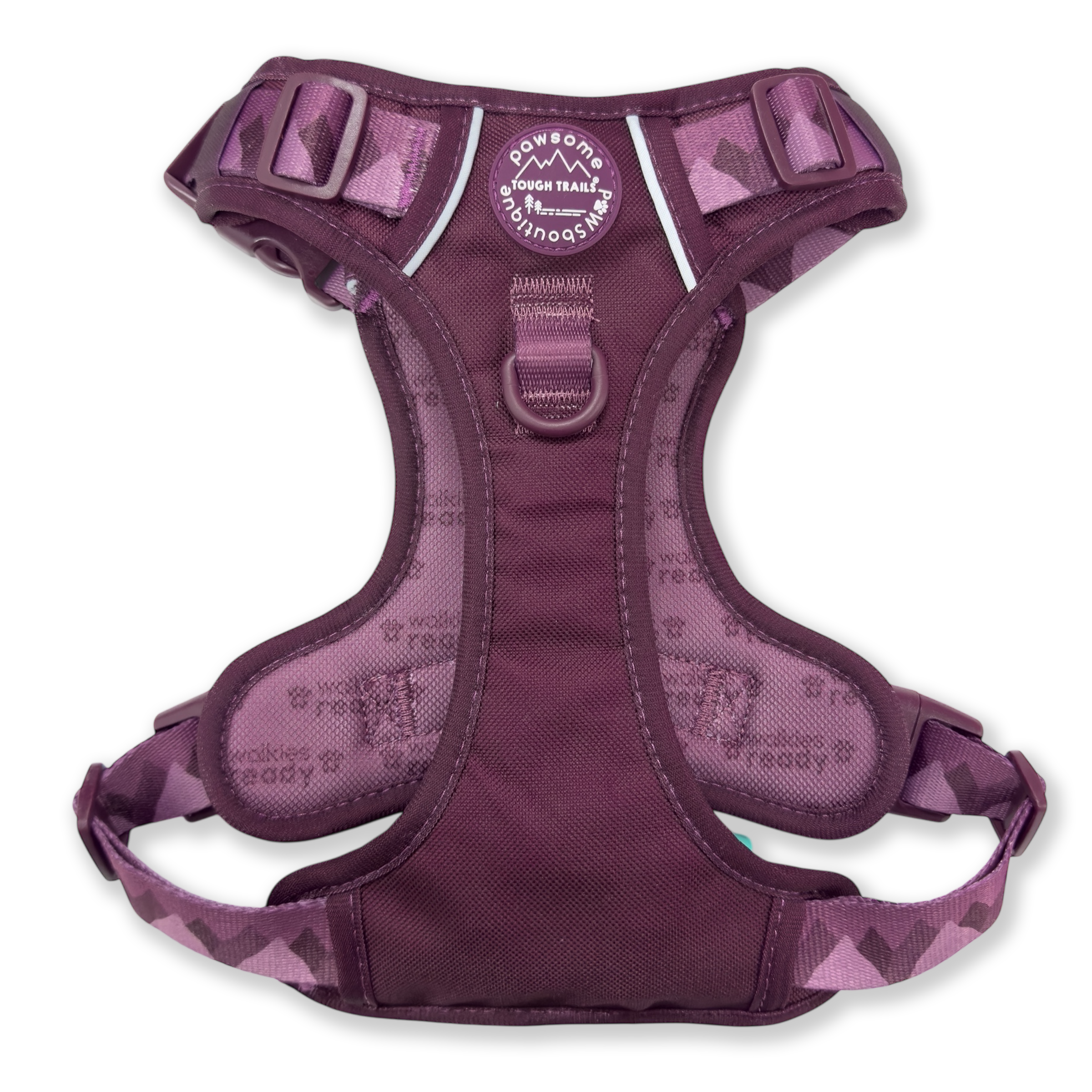Tough Trails™ Harness - Walkies Ready® Plum