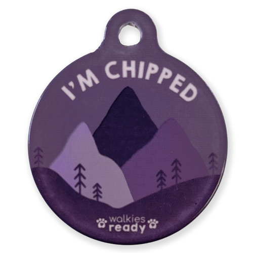 ID Tag - Walkies Ready®- Plum