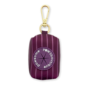 Poo Bag Holder - Walkies Ready® Plum