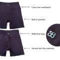Lite Cycling Shorts - Plum