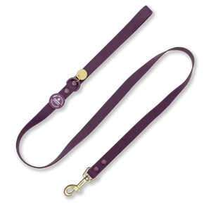 4ft Waterproof Lead - Walkies Ready® Plum (New Clip)