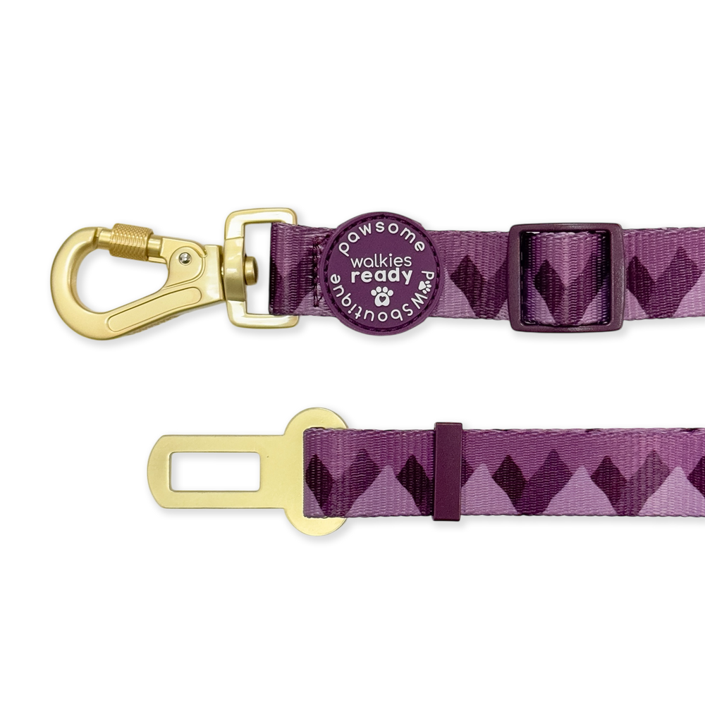 Walkies Ready® Seat Belt Restraint - Plum
