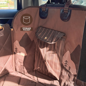 Car Seat Cover - Walkies Ready® Chocolate Brown