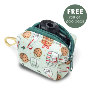 Poo Bag Holder - Milk & Cookies