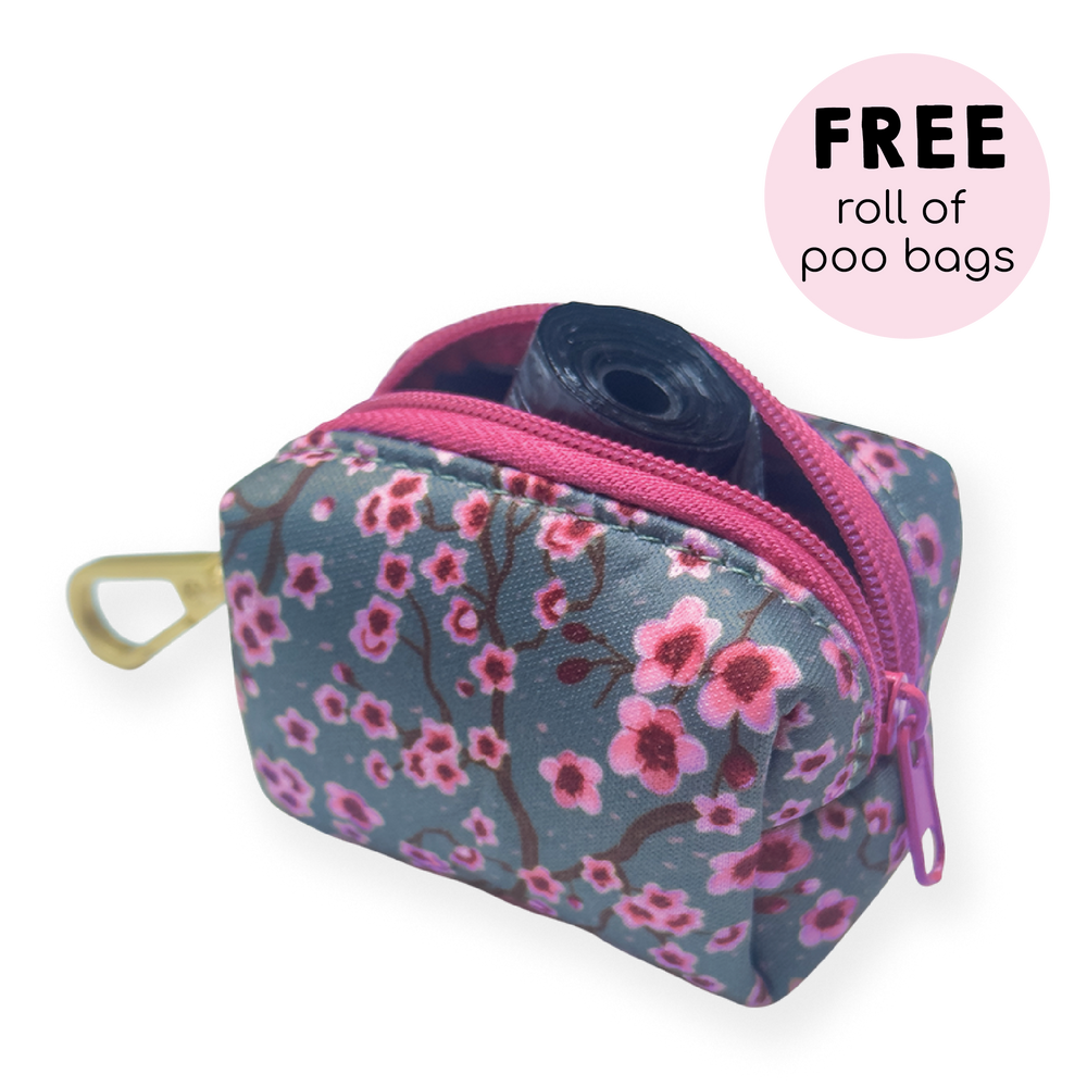 Poo Bag Holder - Cherry Blossom