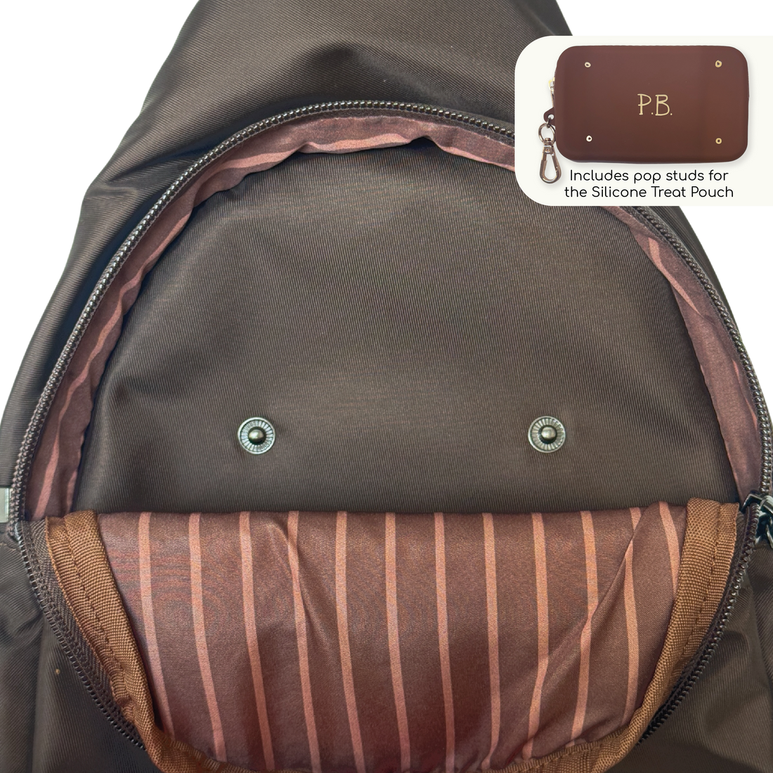 Sling Backpack - Walkies Ready® Brown