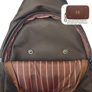 Sling Backpack - Walkies Ready® Brown