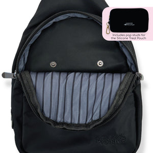 Sling Backpack - Walkies Ready® Black