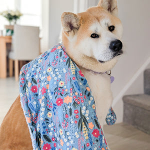 Dog Blanket -  Whimsical Wildflowers