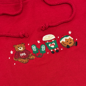 Hoodie - Snuggle Season - Red