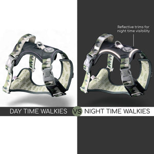Tough Trails™ Harness - Walkies Ready® Forest Green