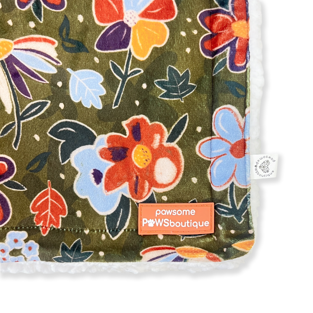 Dog Blanket - Rust & Bloom