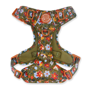 Tough Trails™ Harness - Rust & Bloom
