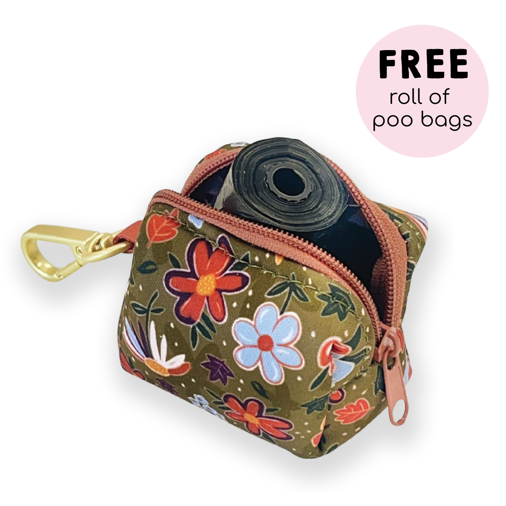 Poo Bag Holder - Rust & Bloom