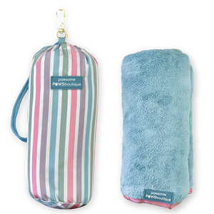 Microfibre Towel - Striped