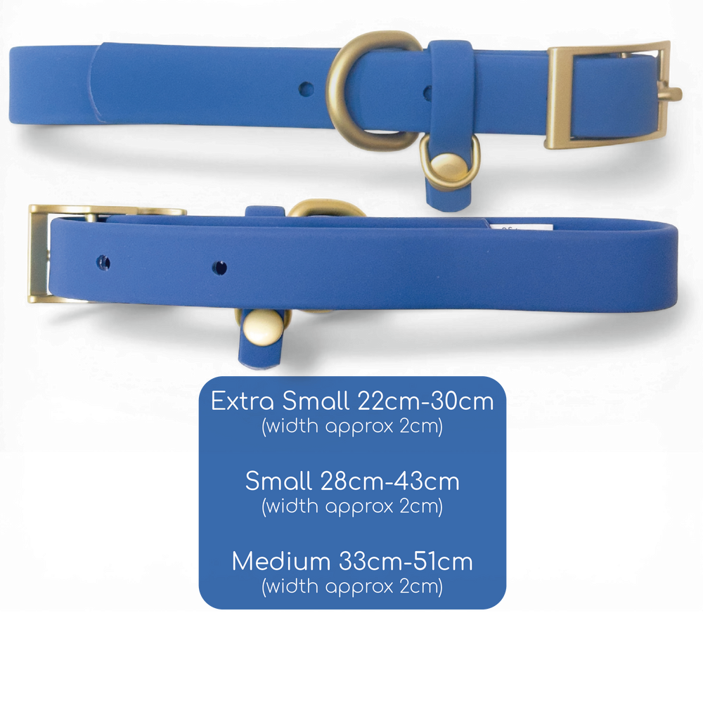 Waterproof Collar - Royal Blue