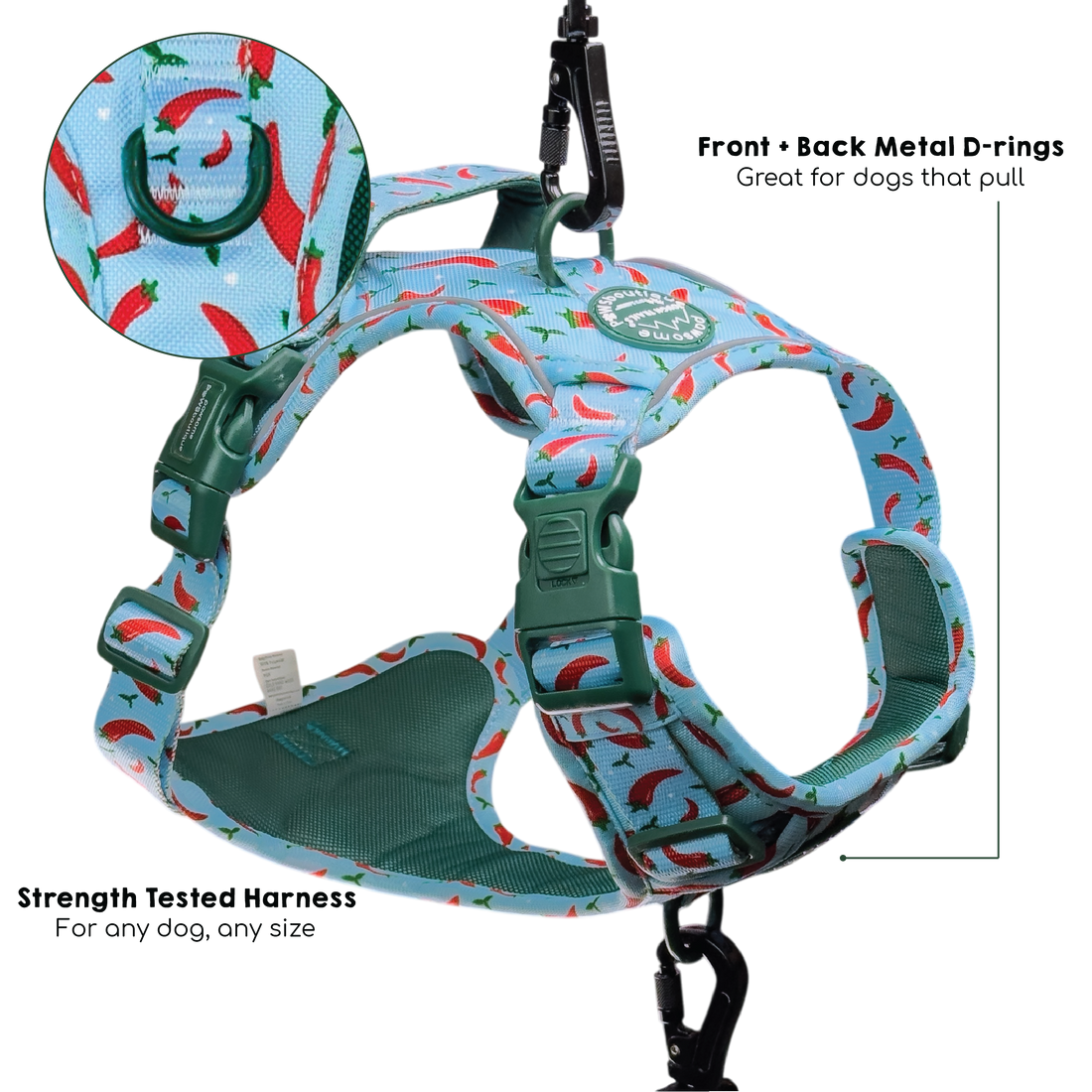 Tough Trails™ Harness - Stay Spicy