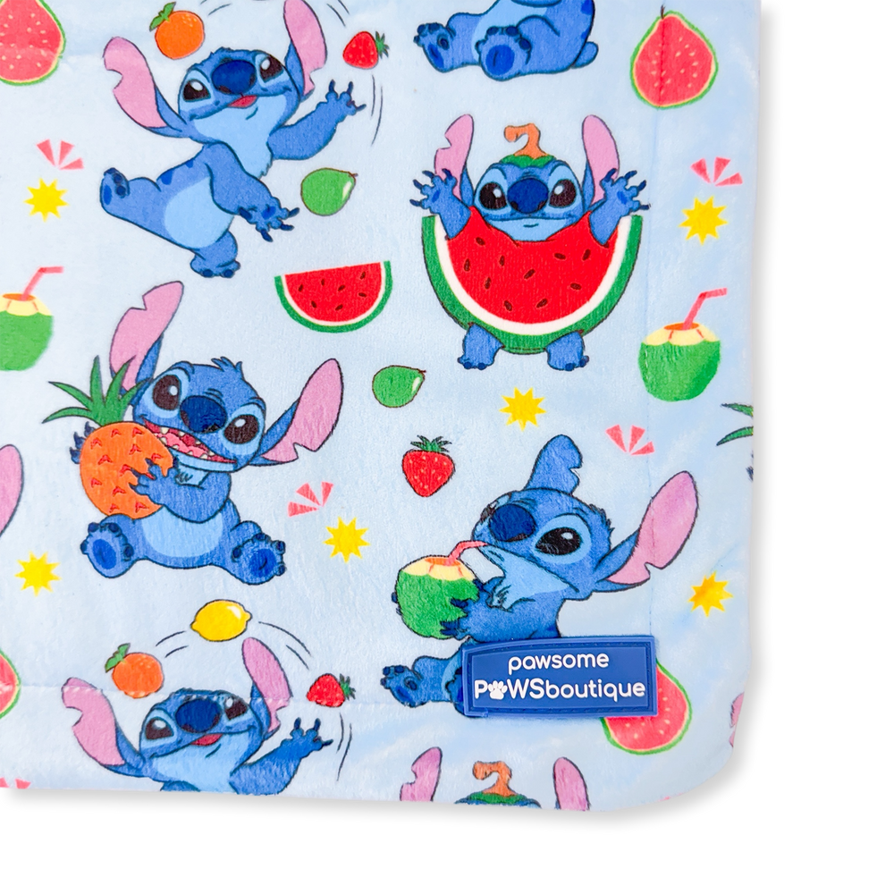 Disney© Dog Blanket - Stitch's Fruit Fiesta
