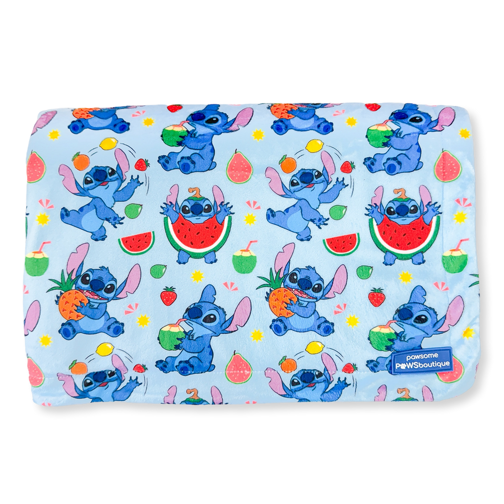 Disney© Dog Blanket - Stitch's Fruit Fiesta